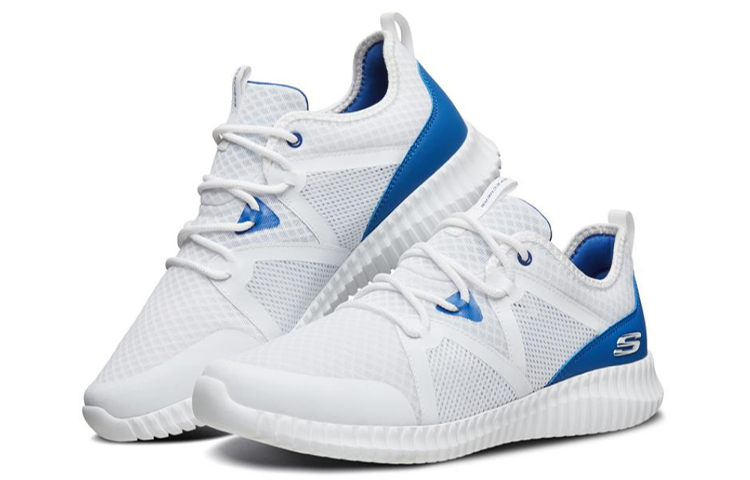Lookbook Skechers Elite Flex Wit/Blauw 666086-WBL