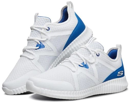 Skechers Elite Flex Wit/Blauw 666086-WBL Lookbook Skechers Elite Flex Wit/Blauw 666086-WBL