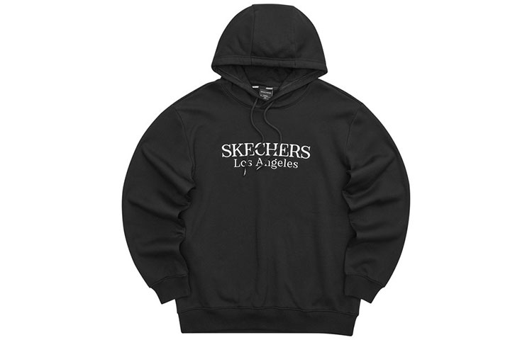 Skechers Embroidered Logo Fleece Hoodie Pullover - Unisex Style L421U130