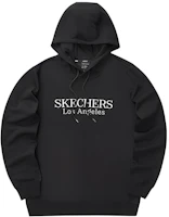 Skechers Embroidered Logo Hoodie Unisex Pullover - Carbon Black L421U129-0018 Skechers Embroidered Logo Hoodie Unisex Pullover - Carbon Black L421U129-0018