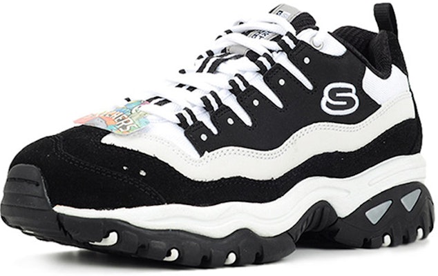 스케쳐스 에너지 로우 블랙/화이트/그레이 런닝화 999345-BKW Order 스케쳐스 에너지 로우 블랙/화이트/그레이 런닝화 999345-BKW
