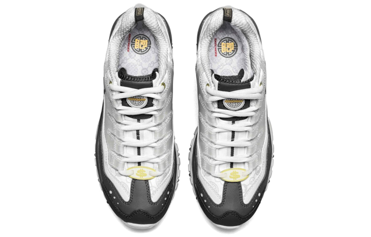 Lookbook Skechers Energy Daddy Chaussures ''Blanc Noir'' 666130-WBK