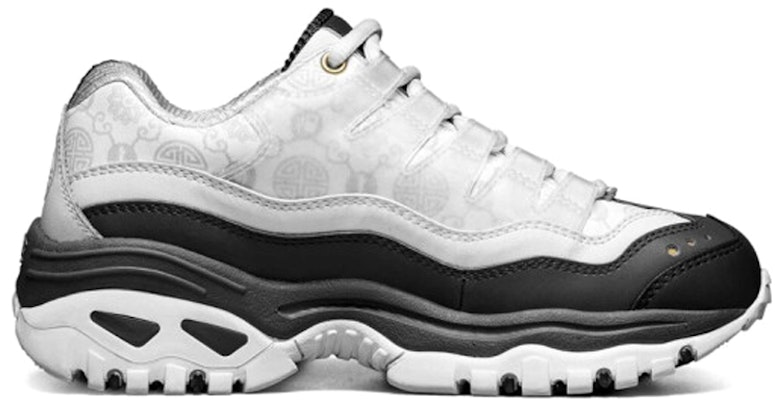 Skechers Energy Daddy Shoes 'White Black' 666130-WBK Order Skechers Energy Daddy Shoes 'White Black' 666130-WBK