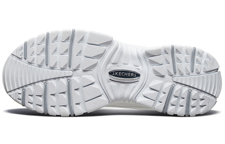 Shop Skechers Energy 減震防滑 低幫老爹鞋 白藍紅