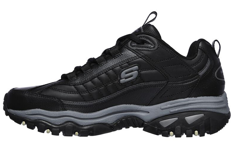 Skechers Energy Low-Top Running Shoes Black/Grey 50081-BBK