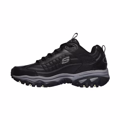 Skechers Energy Low-Top Running Shoes Black/Grey