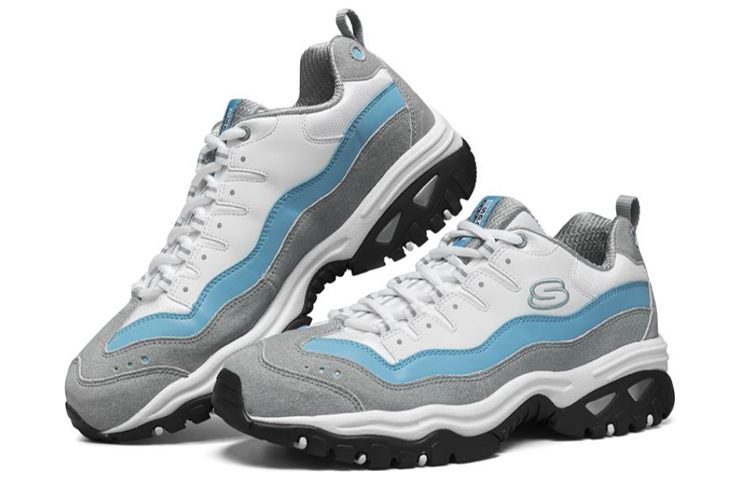 Lookbook Skechers Energy Scarpe da Corsa Basse Grigio/Blu 999345-GYBL