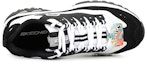 Shop Skechers Energy Low Kasut Larian Hitam/Putih/Kelabu 999345-BKW