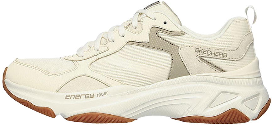 Skechers Energy Racer 'Comfort Thick Sole Retro White' 237128-WHT Buy Skechers Energy Racer 'Comfort Thick Sole Retro White' 237128-WHT