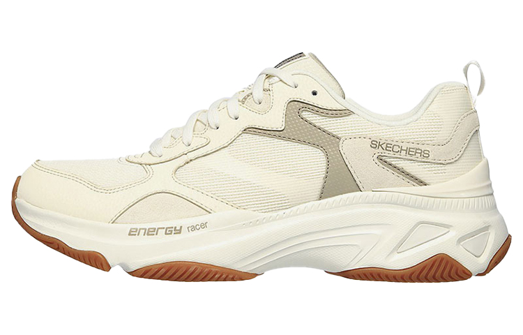 Skechers Energy Racer 'Comfort Thick Sole Retro White' 237128-WHT