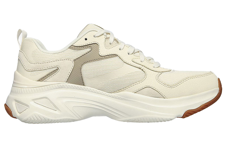 Order Skechers Energy Racer 'Keselesaan Tapak Tebal Retro Putih' 237128-WHT