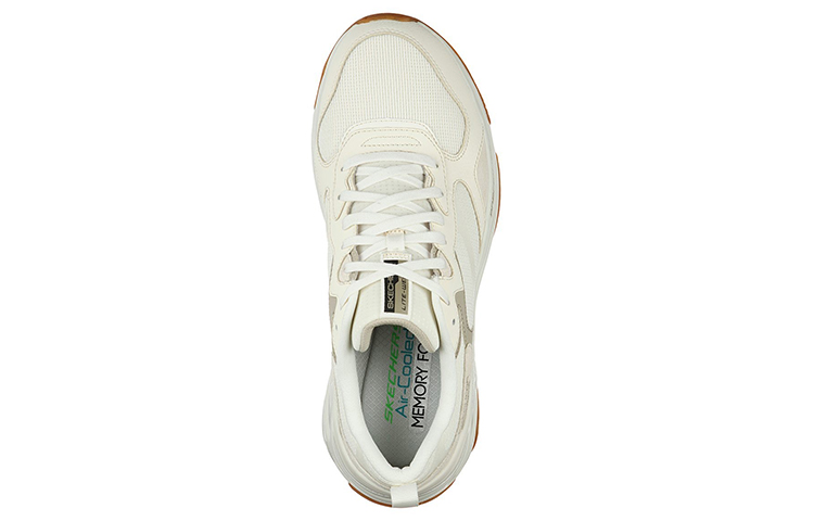 Shop Skechers Energy Racer 'Keselesaan Tapak Tebal Retro Putih' 237128-WHT