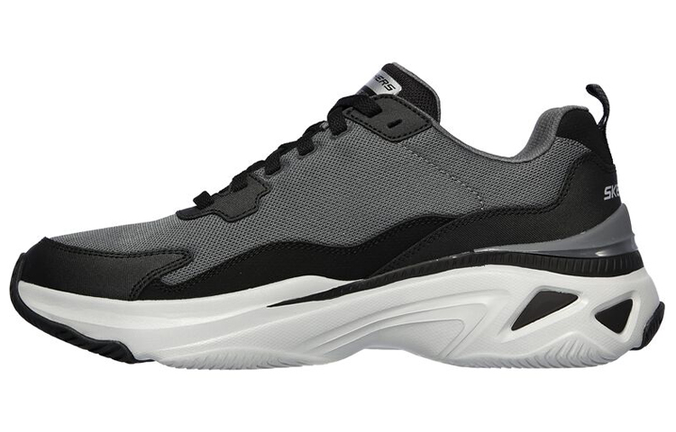 Skechers Energy Racer Low-Top Running Shoes Grey/Black 237132-BKGY