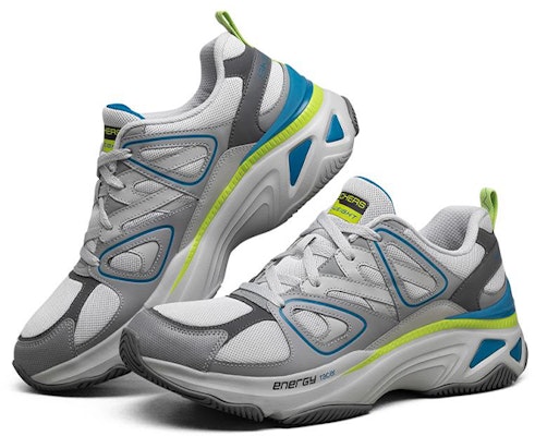 【鑑定詢問】Skechers Energy Racer 低筒跑步鞋 灰多彩 Lookbook 【鑑定詢問】Skechers Energy Racer 低筒跑步鞋 灰多彩