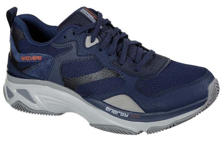 Skechers Energy Racer Low-Top Running Shoes Blue 圖 3
