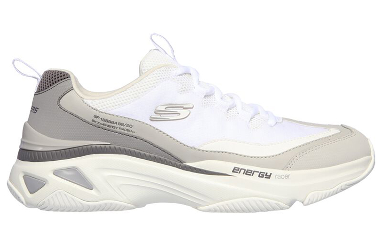Order Skechers Energy Racer Laufschuhe Grau/Weiß Low-Top Herren/Damen. 237131-WGY