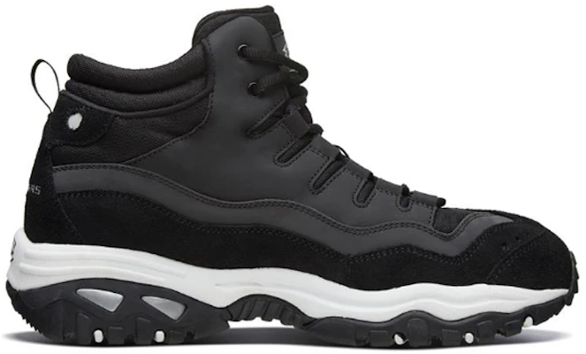 Skechers Energy 輕便防滑 低筒老爸鞋 黑色 Lookbook Skechers Energy 輕便防滑 低筒老爸鞋 黑色