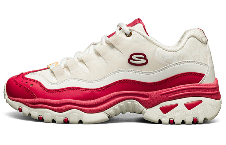 Skechers Energy Running Shoes White/Red 666130-NTRD