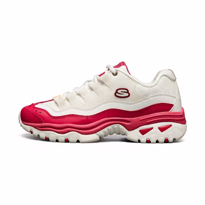 Skechers Energy Running Shoes White/Red