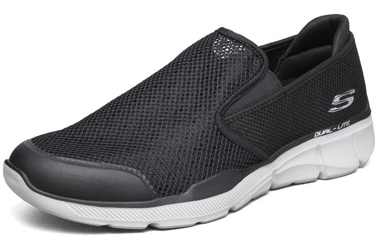 Lookbook Skechers Equalizer 3.0 'Black Grey' 666141-BKGY