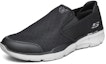 Lookbook Skechers Equalizer 3.0 'Hitam Kelabu' 666141-BKGY