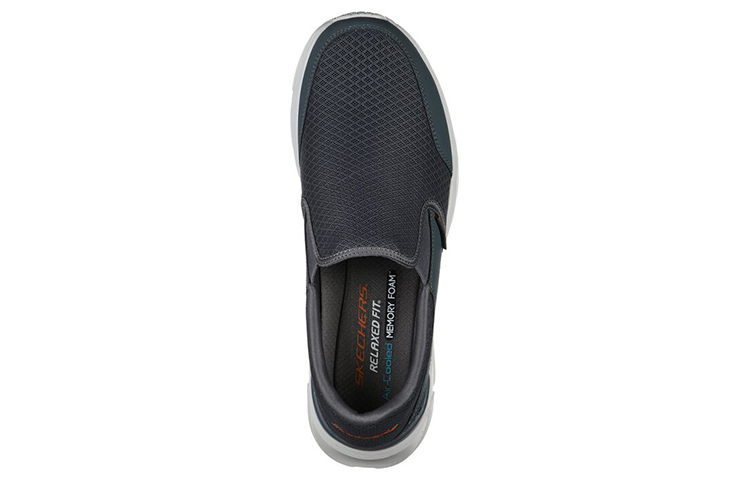 Lookbook Skechers Equalizer 4.0 Scarpe Slip-on Grigio/Blu 232017-CCOR