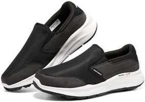 Skechers Equalizer 5.0 減震耐磨 低筒 運動休閒鞋 黑白 Lookbook Skechers Equalizer 5.0 減震耐磨 低筒 運動休閒鞋 黑白