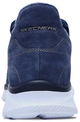 Skechers Equalizer 'Navy Blue Fleece-Lined Casual Slip-On' 666041-NVY Shop Skechers Equalizer 'Navy Blue Fleece-Lined Casual Slip-On' 666041-NVY