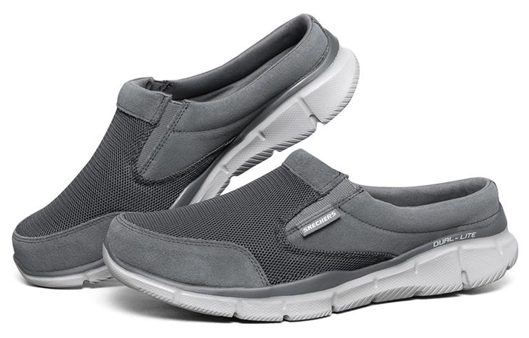 Lookbook Skechers Equalizer Slip-On 'Charcoal Grey' 51519-CHAR