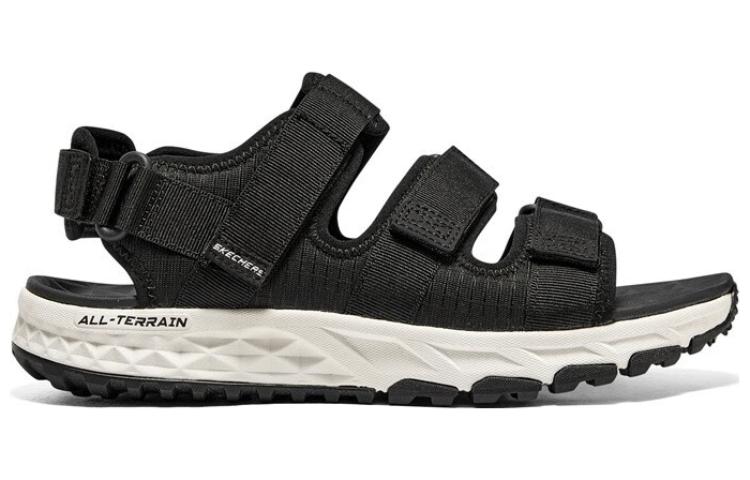 Order Skechers Escape Plan Sandal Trail 'Hitam Putih' 237586-BKW