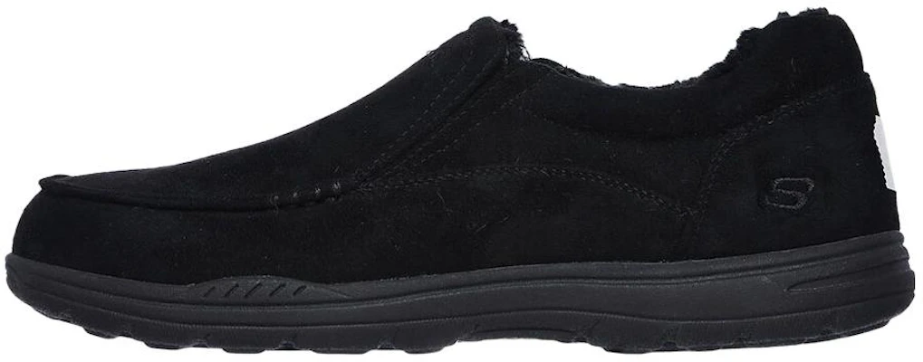 Skechers Expected 柔軟舒適 防滑耐磨保暖 低幫 運動休閒鞋 黑色 Buy Skechers Expected 柔軟舒適 防滑耐磨保暖 低幫 運動休閒鞋 黑色