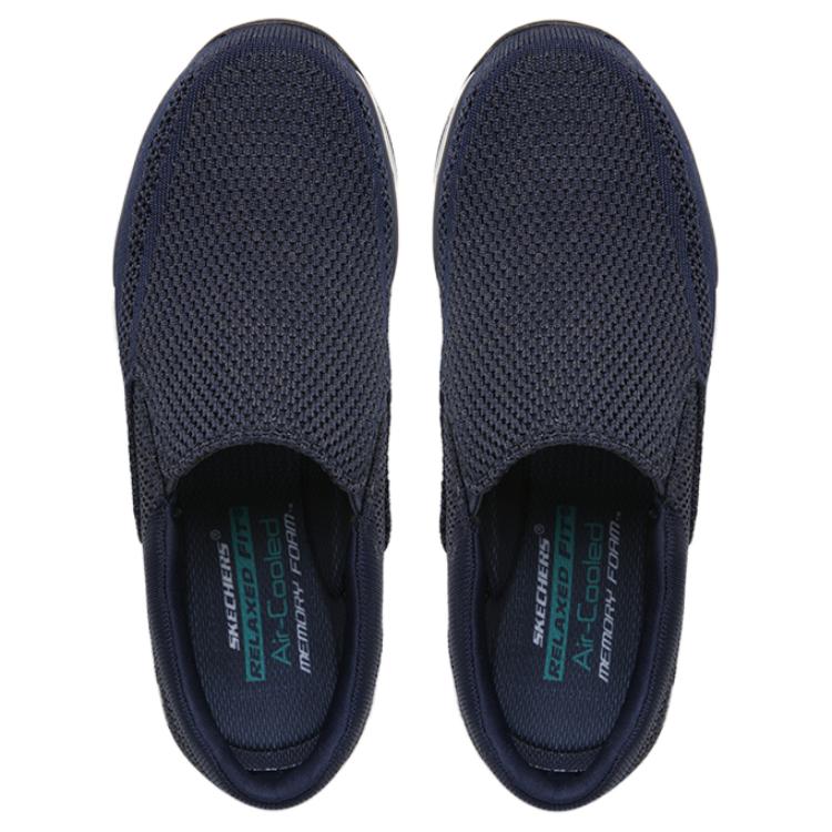 Lookbook 스케쳐스 익스펙티드 네이비 (Skechers Expected Navy) 65086-NVY