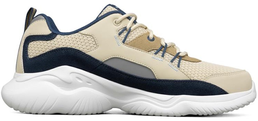 Skechers Falcore 耐磨 低筒 跑步鞋 男款 米白藍 Order Skechers Falcore 耐磨 低筒 跑步鞋 男款 米白藍