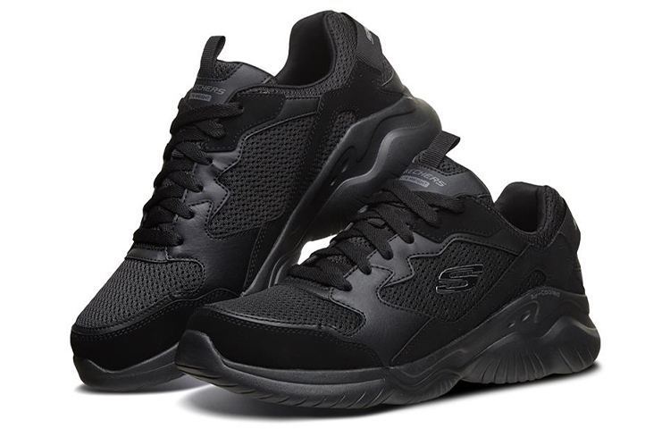 Lookbook Skechers Falcore Low 'Hitam'. 52601-BBK