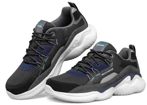 Skechers Falcore Negro/Blanco/Azul 666144-BKMT Lookbook Skechers Falcore Negro/Blanco/Azul 666144-BKMT
