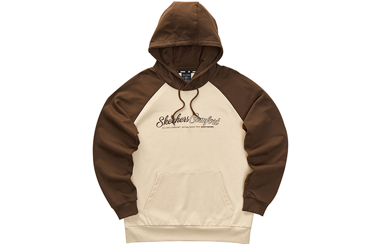 Skechers Fashion Colorblock Hoodie Unisex - Chicory Coffee Brown L323U074-03JJ