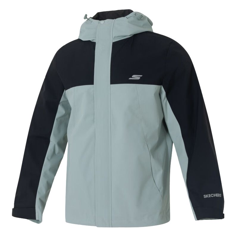 Skechers Fashion Sports Series Logo Letter Hooded Casual Jacket P425M213-06J1