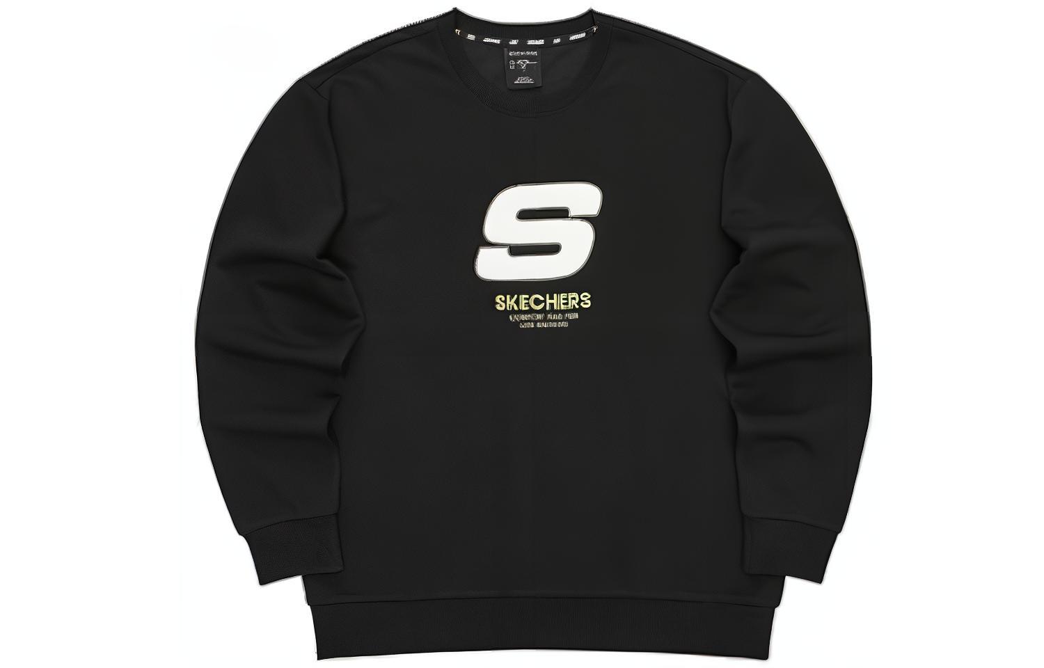 Skechers Fashion Sports Unisex Pullover Sweatshirt Charcoal Black L321U139-0018