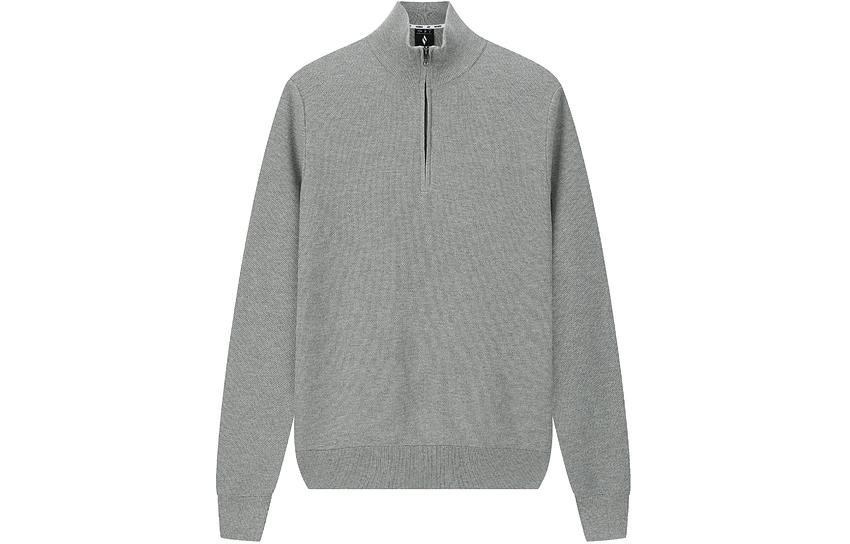 Skechers Fitted Long-Sleeve Sweatshirt Glossy Series Rainy Gray L423M192-04H0