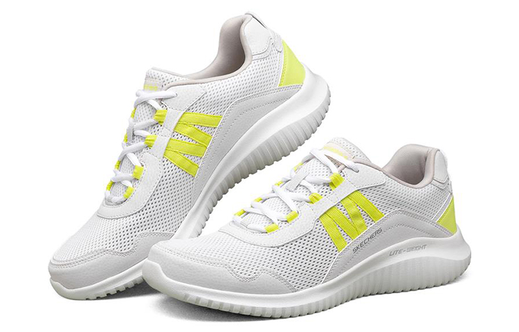 Lookbook Skechers Flection 'Kelabu Kuning' 8790094-LTGY