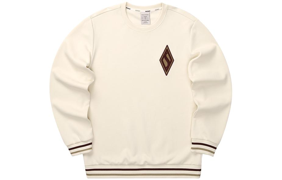 Skechers Fleece Crewneck Sweatshirt Off-White L123M008