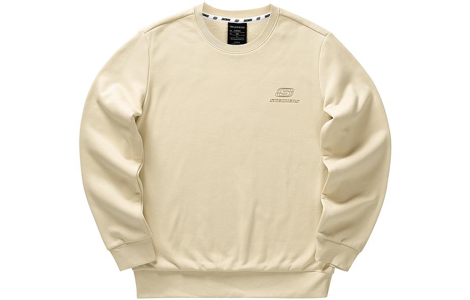 Skechers Fleece Pullover Sweatshirt Unisex Caramel Pudding Yellow L422U222-00XE