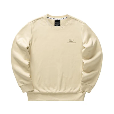 Skechers Fleece Pullover Sweatshirt Unisex Caramel Pudding Yellow L422U222-00XE