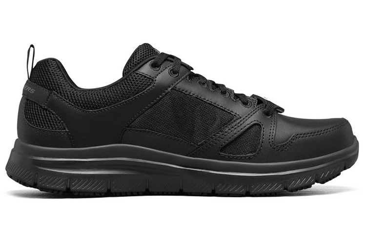 Order Skechers Flex-Glow Baskets Basses Noires 77040-BLK