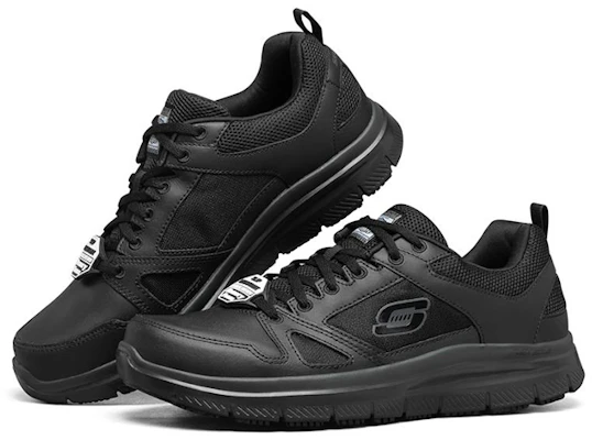 Skechers Flex-Glow Baskets Basses Noires 77040-BLK Lookbook Skechers Flex-Glow Baskets Basses Noires 77040-BLK
