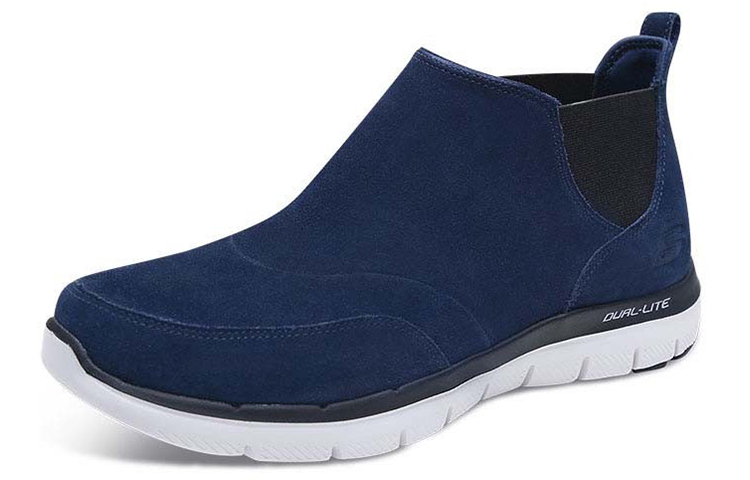 Skechers Flex Advantage 2.0 'Blue Suede Chelsea Boot' 圖 3