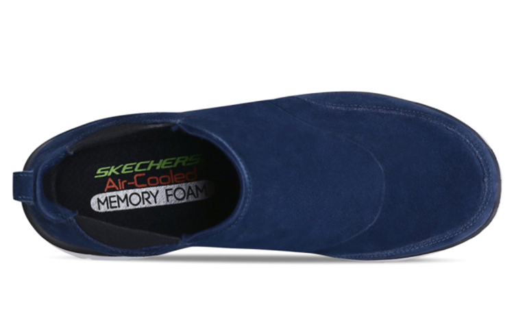 Shop Skechers Flex Advantage 2.0 ''Blauwe Suède Chelsea Laarzen'' 52126-NVY