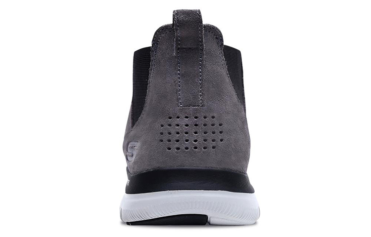 Shop Skechers Flex Advantage 2.0 ''Antraciet Grijze Suède Chelsea Boot'' 52126-CHAR