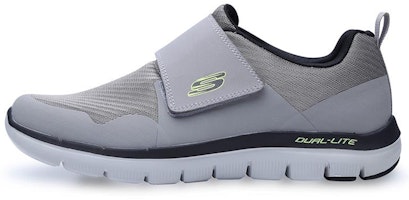 Skechers Flex Advantage 2.0 Gurn 'Light Grey' 52183-LGBK Skechers Flex Advantage 2.0 Gurn 'Light Grey' 52183-LGBK