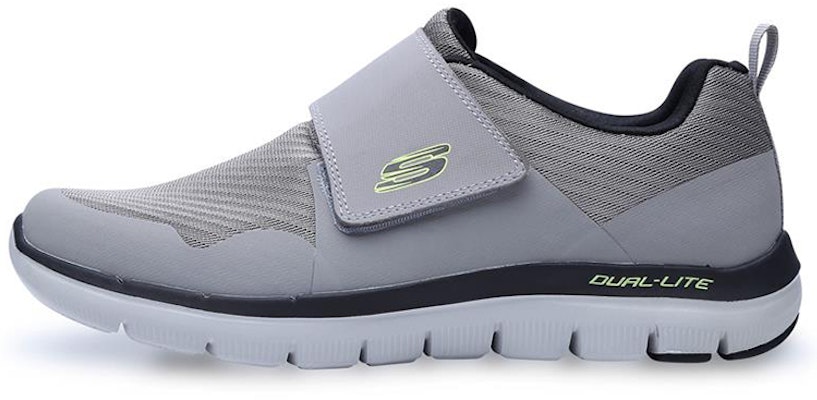 Buy Skechers Flex Advantage 2.0 Gurn Light Grey 52183 LGBK Novelship